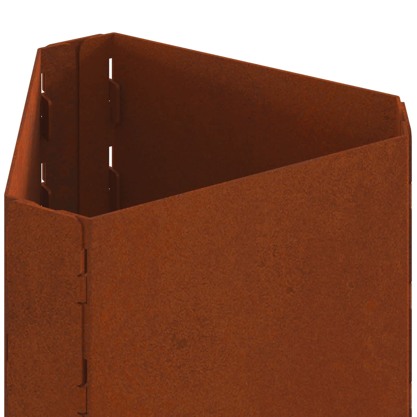 Feuerstelle Rostoptik 50 x 43 x 52 cm Wetterfeststahl