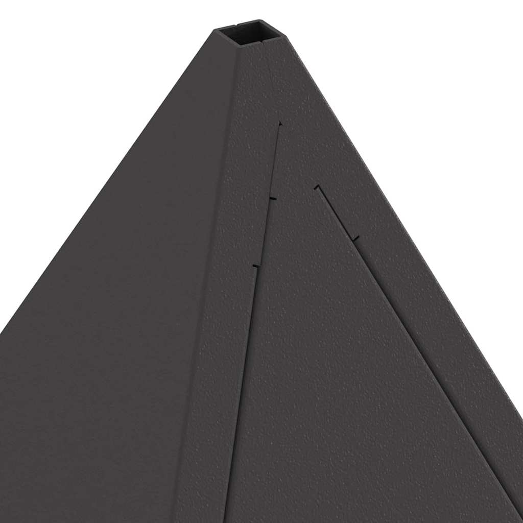 Feuerstelle Schwarz 50 x 50 x 51 cm Wetterfeststahl