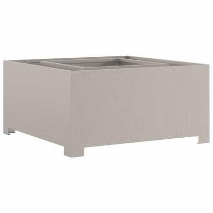 Feuerstelle Rostig 80 x 80 x 40 cm Wetterfeststahl