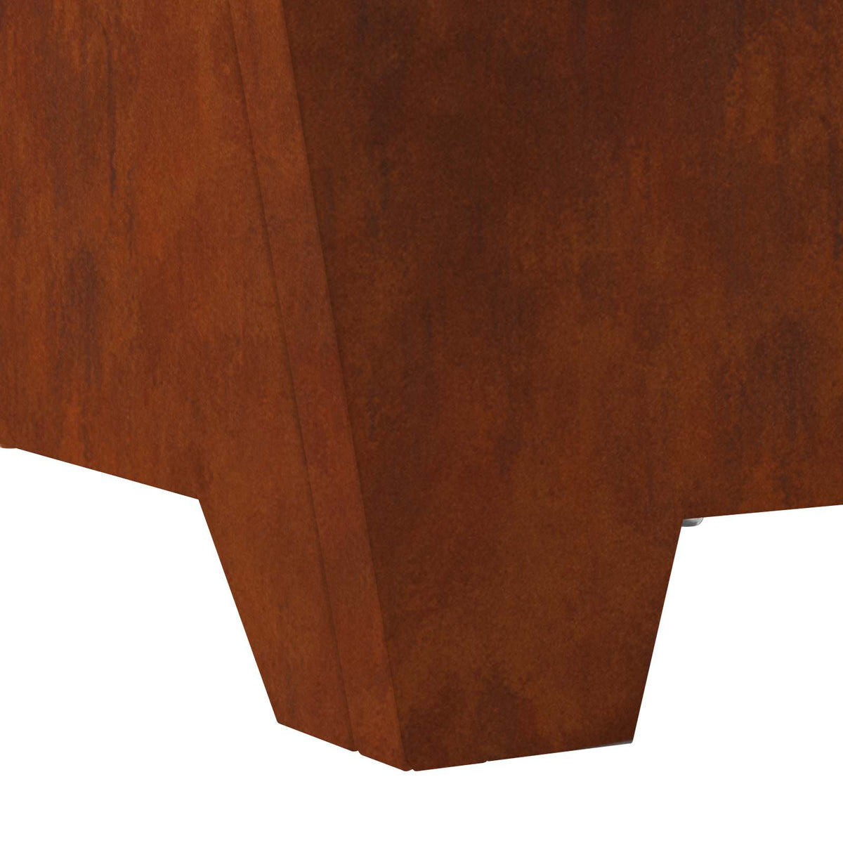 Feuerstelle Rostoptik 80 x 80 x 40 cm