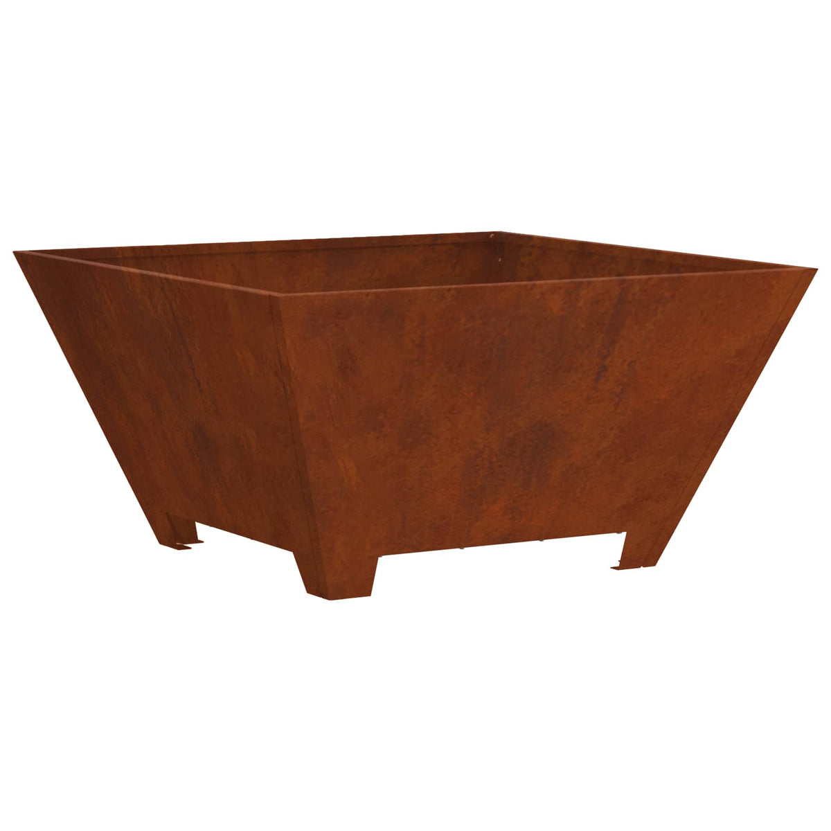 Feuerstelle Rostoptik 80 x 80 x 40 cm