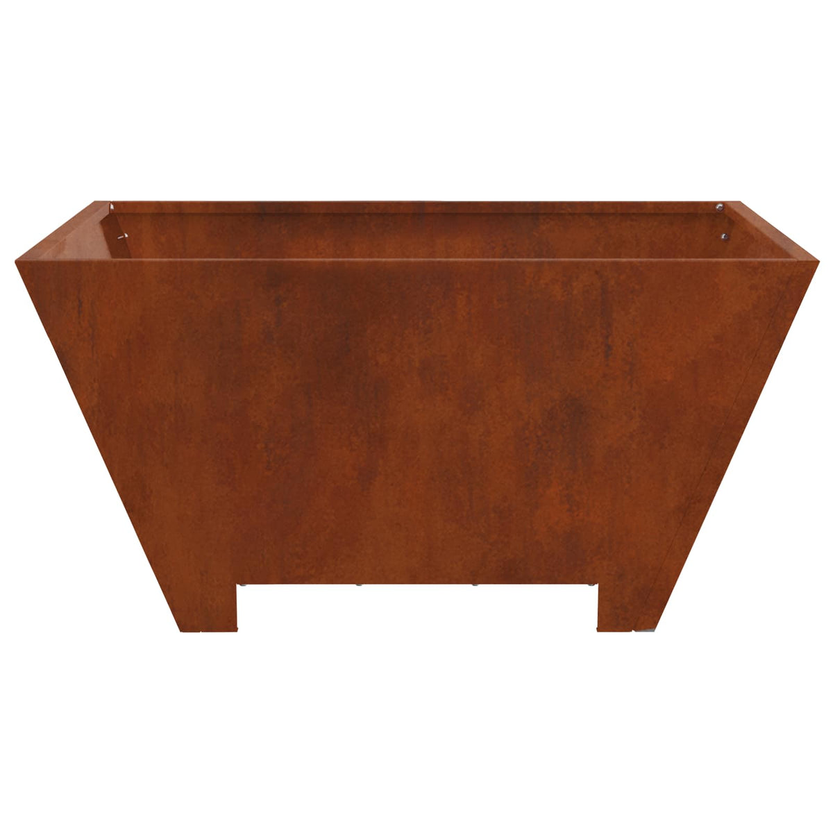 Feuerstelle Rostoptik 80 x 80 x 40 cm