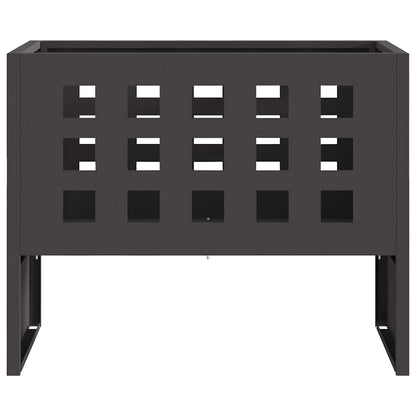 Feuerstelle Schwarz 50 x 30 x 40 cm Stahl