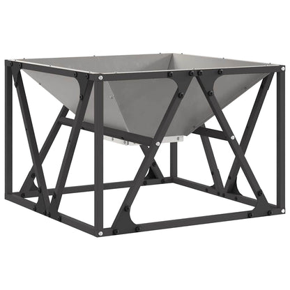 Feuerstelle Rostig 50 x 50 x 35 cm Wetterfeststahl