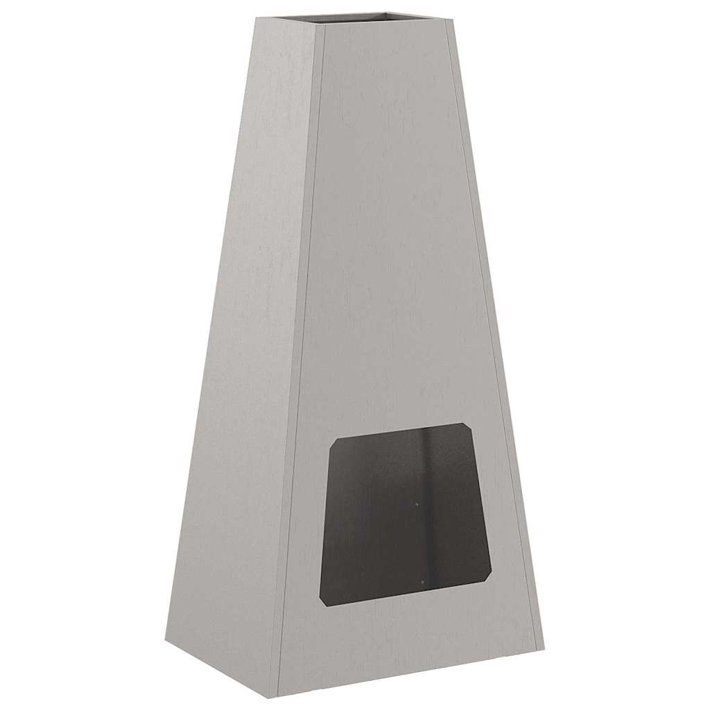 Feuerstelle Rostoptik 50 x 35 x 100 cm Wetterfeststahl