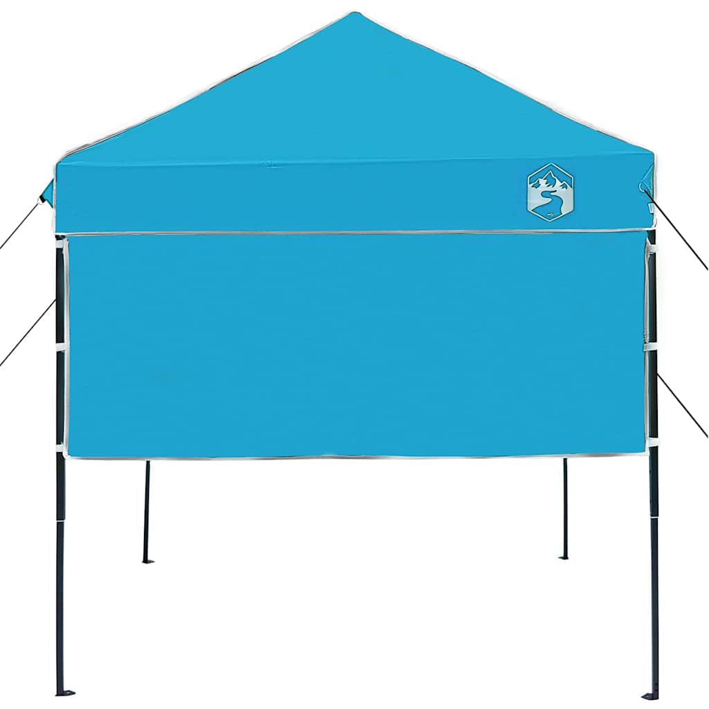 Pavillon-Zelt Blau 194 x 194 x 251 cm Stoff