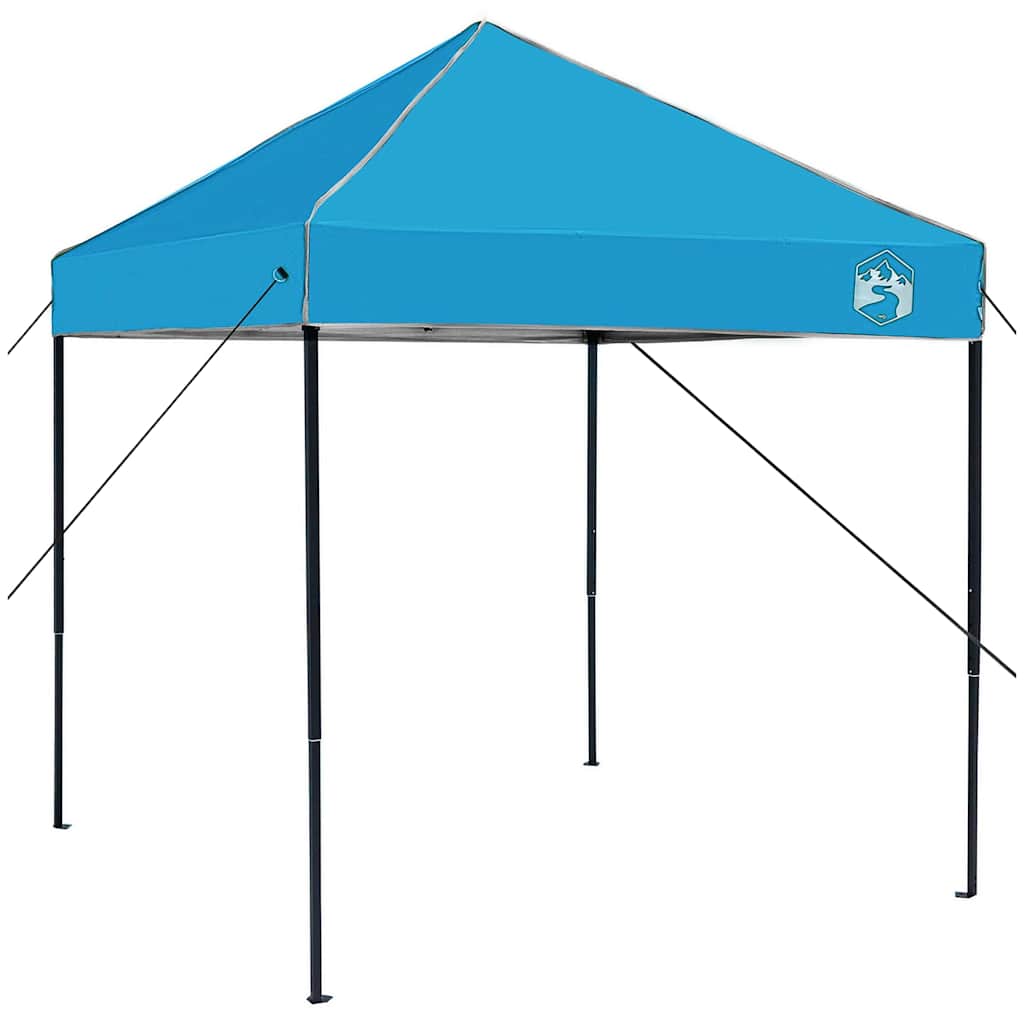 Pavillon-Zelt Blau 194 x 194 x 251 cm Stoff