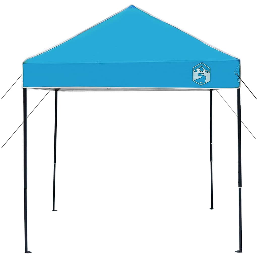 Pavillon-Zelt Blau 194 x 194 x 251 cm Stoff