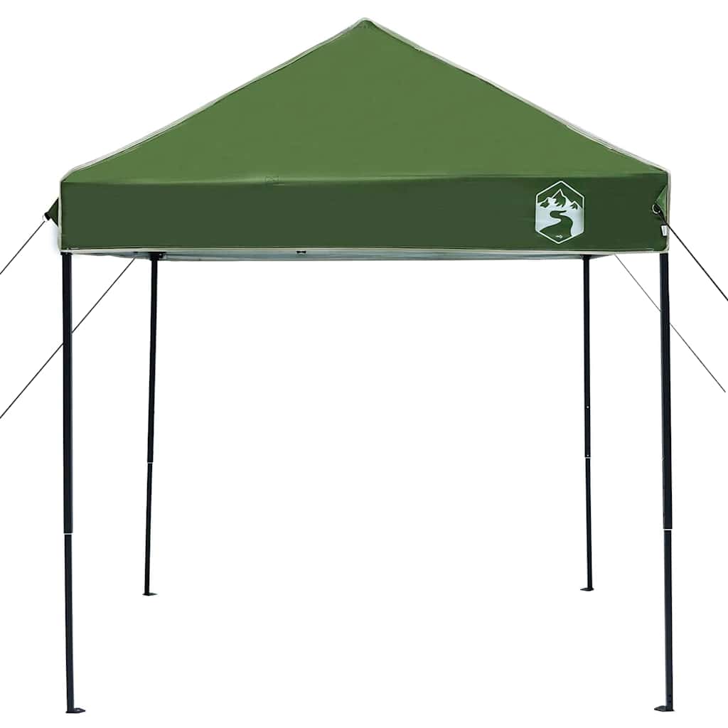 Pavillon-Zelt Grün 194 x 194 x 251 cm Stoff