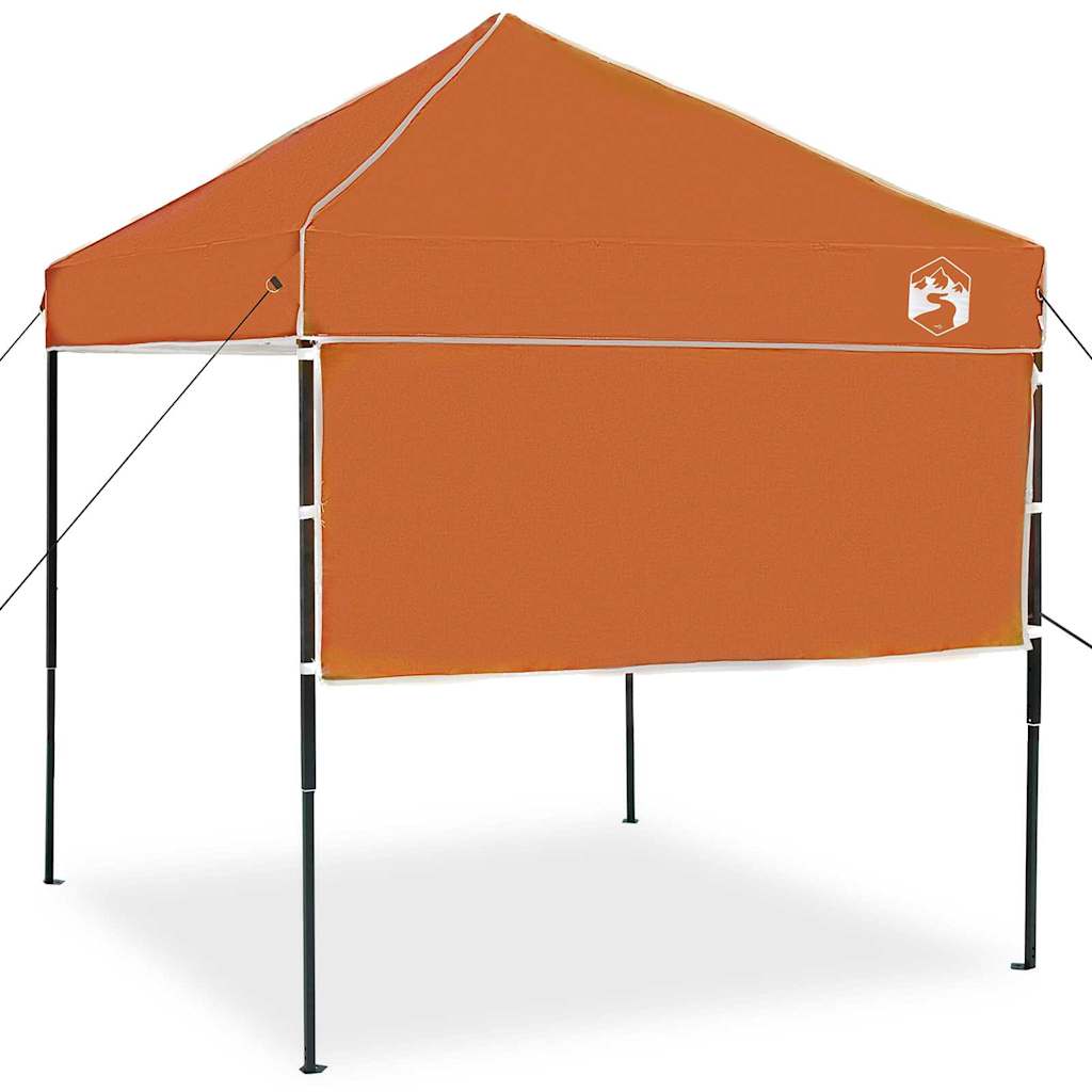 Pavillon-Zelt Orange 194 x 194 x 251 cm Stoff