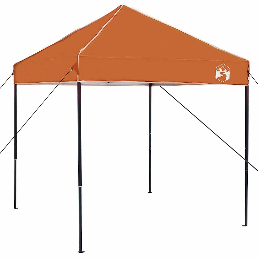 Pavillon-Zelt Orange 194 x 194 x 251 cm Stoff