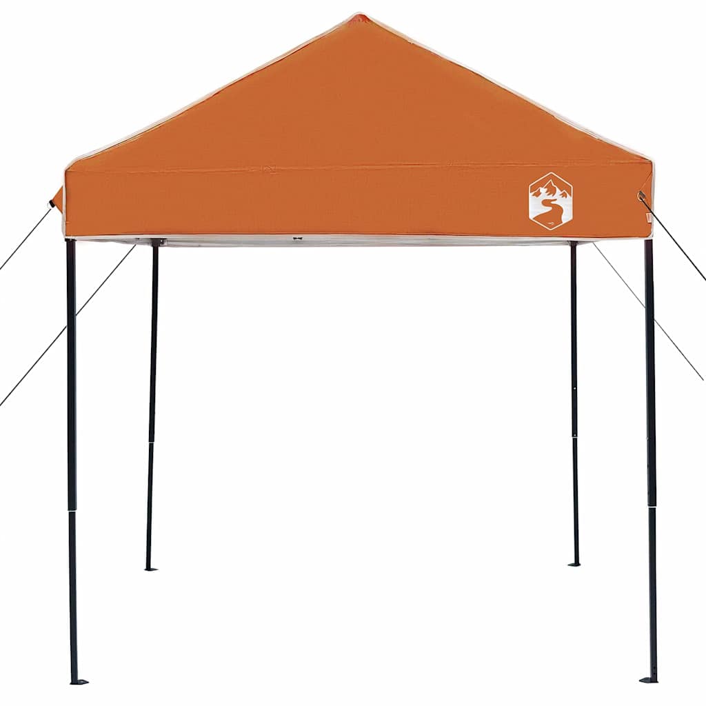 Pavillon-Zelt Orange 194 x 194 x 251 cm Stoff