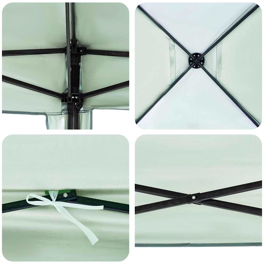 Pop-up Pavillon Zelt Grün 300 x 300 cm Stoff