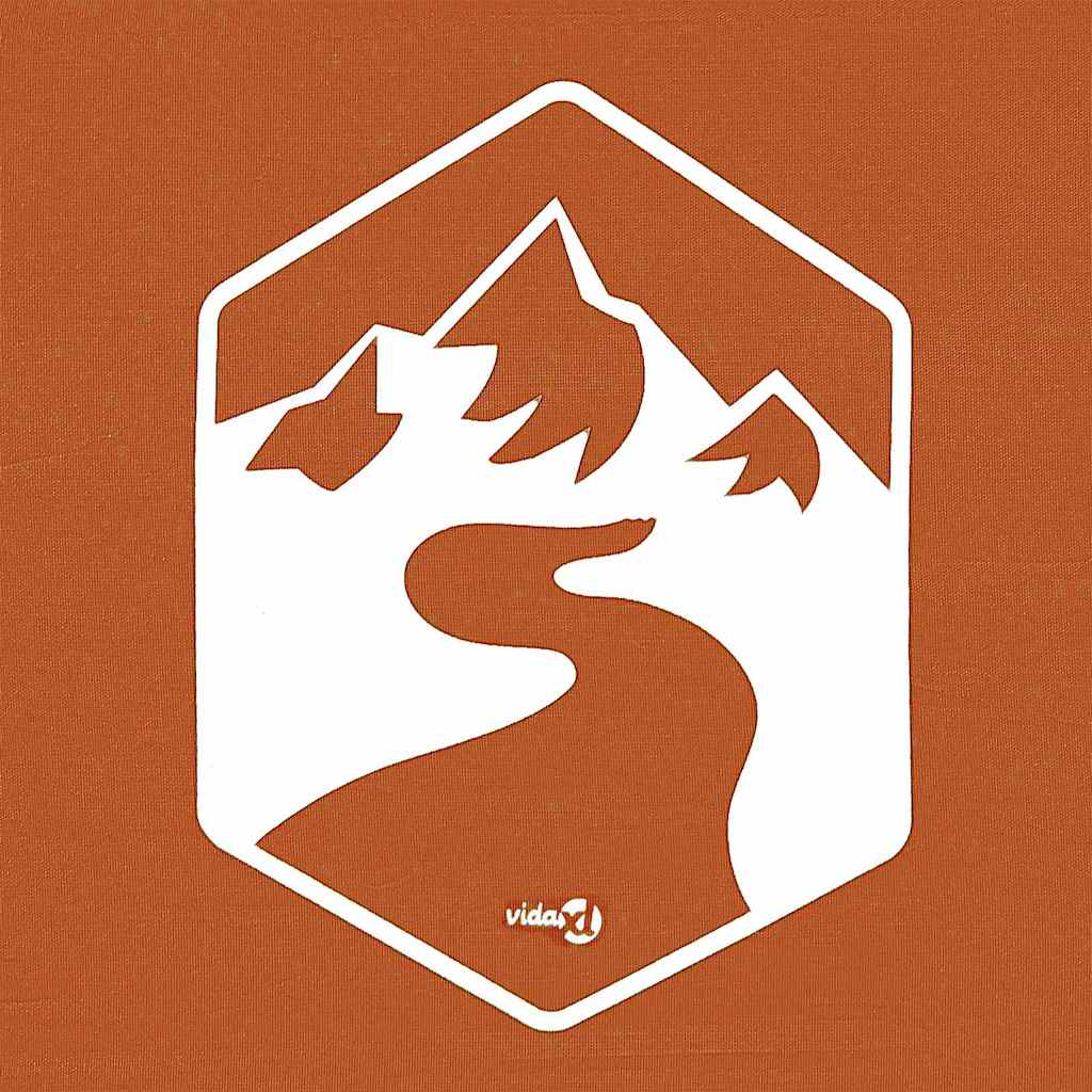 Pop-up Pavillon Zelt Orange 300 x 300 cm Stoff