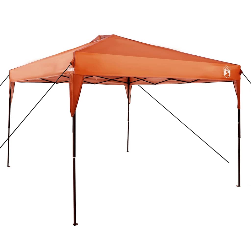 Pavillon-Zelt Orange 290 x 290 x 251 cm Stoff