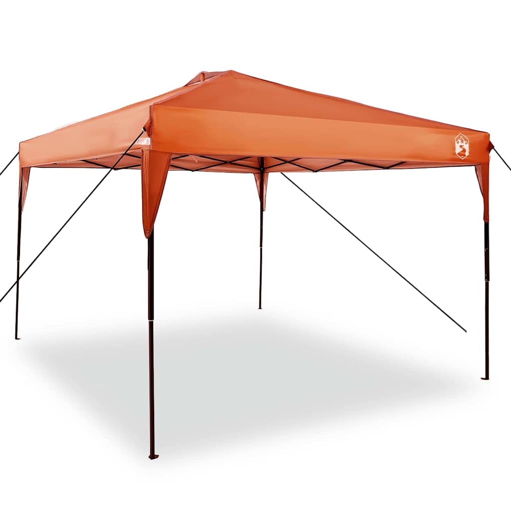 Pop-up Pavillon Zelt Orange 300 x 300 cm Stoff