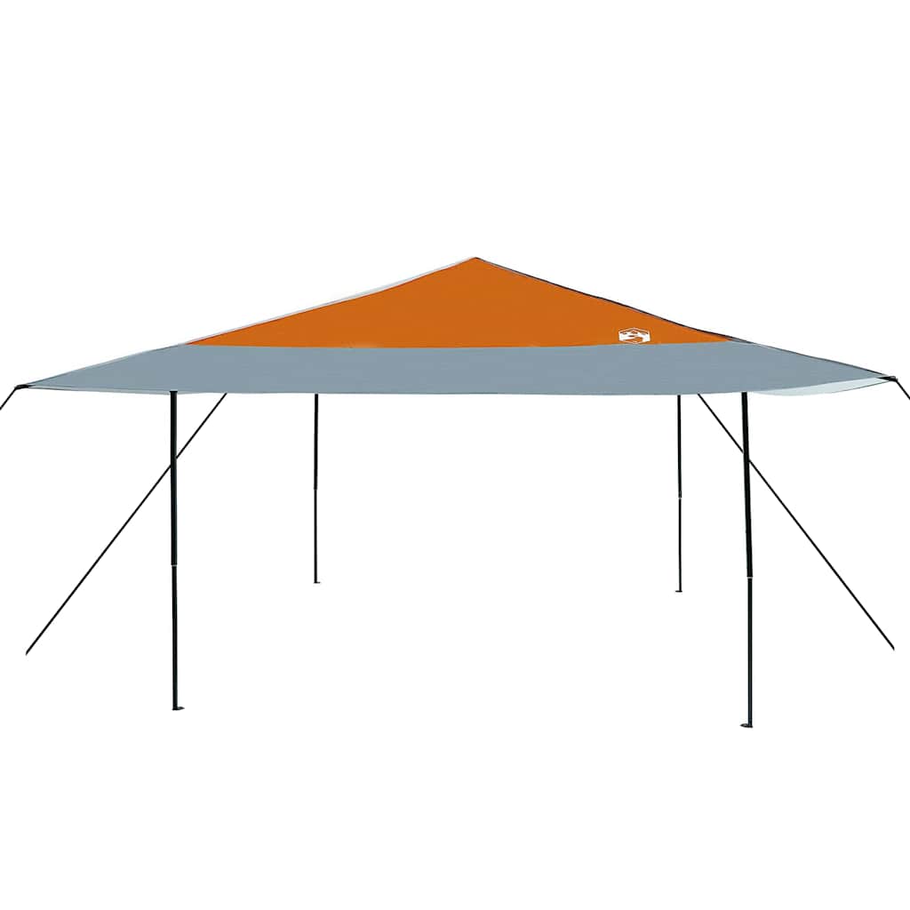 Pop-up Pavillon Zelt Orange 400 x 400 cm Stoff