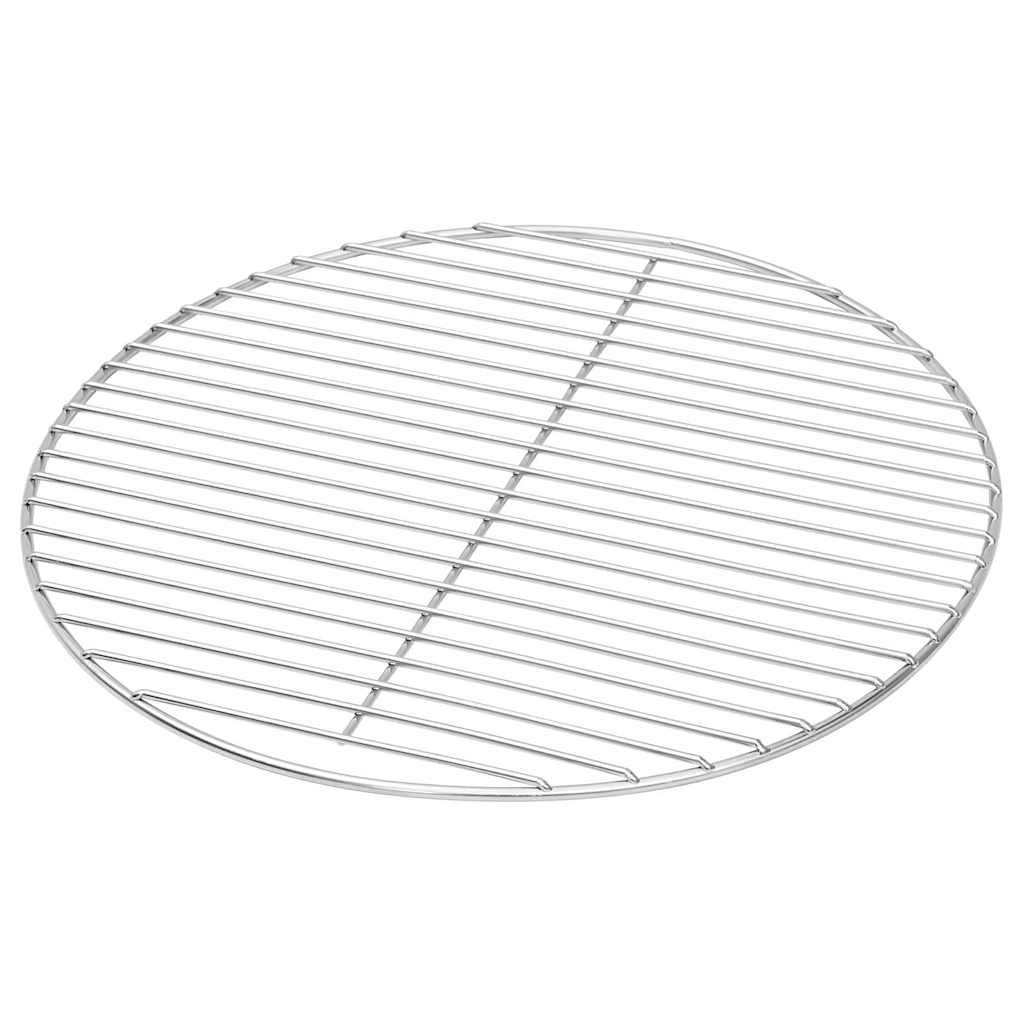 Grillrost Silber 43 x 43 cm Edelstahl
