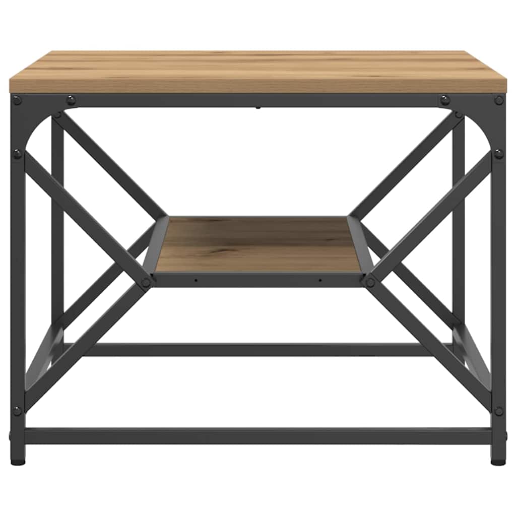 Couchtisch Eiche handwerklich 51 x 50 x 40 cm