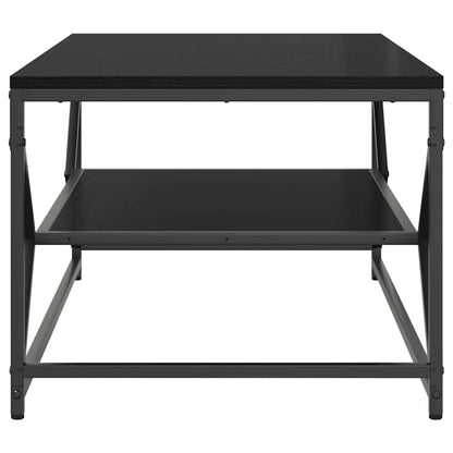 Couchtisch Schwarz Eichen-Optik 90 x 50 x 40 cm