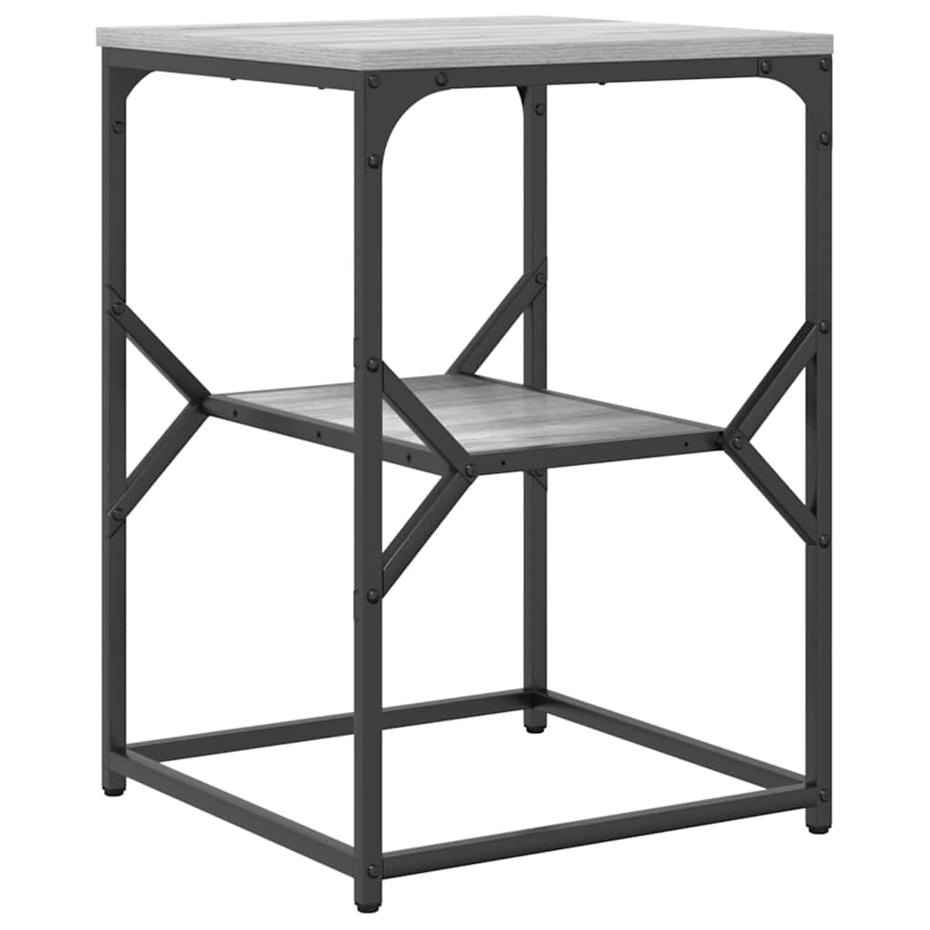 Beistelltisch Graues Sonoma 41 x 40 x 60 cm