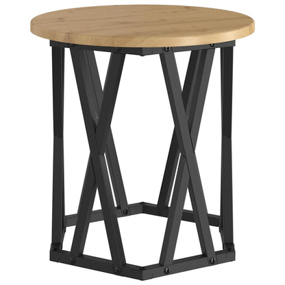 Beistelltisch 2 stk. Artisan-Eiche 50 x 50 x 40 cm