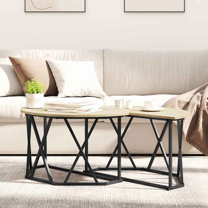 Couchtisch Sonoma-Eiche 80 x 80 x 42 cm
