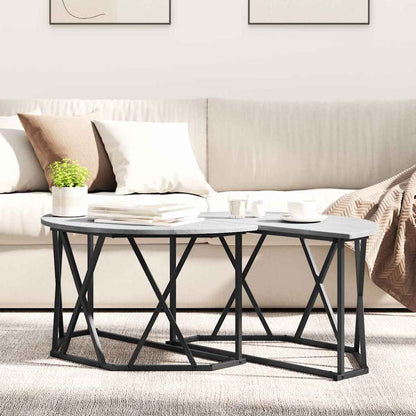 Couchtisch Sonoma-Grau 80 x 80 x 42 cm