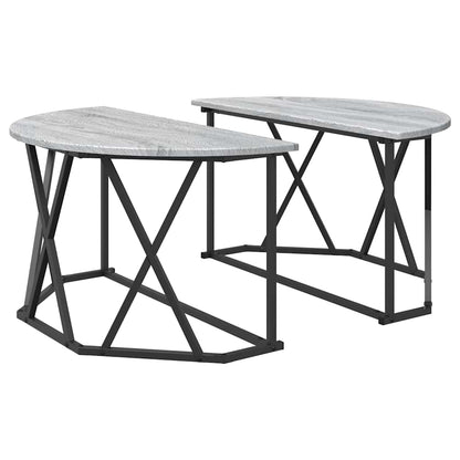 Couchtisch Sonoma-Grau 80 x 80 x 42 cm