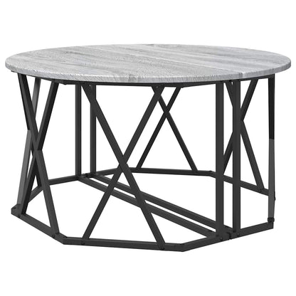 Couchtisch Sonoma-Grau 80 x 80 x 42 cm