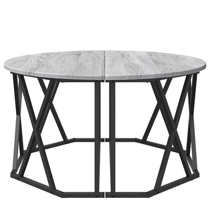 Couchtisch Sonoma-Grau 80 x 80 x 42 cm