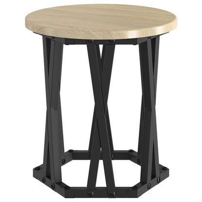 Nesting Beistelltisch 3 stk. Sonoma-Eiche 53 x 53 x 40 cm