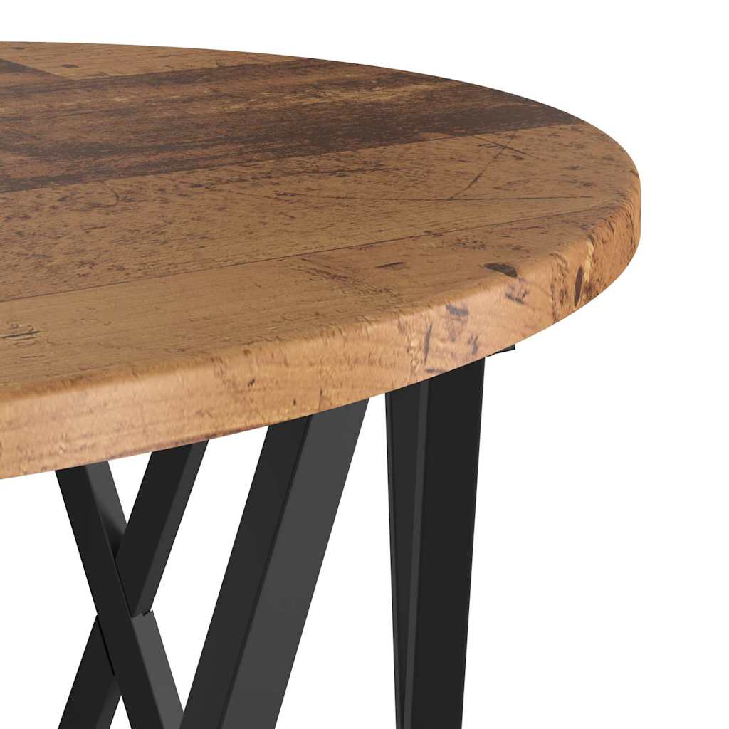 Nesting Beistelltisch 3 stk. Altholz 53 x 53 x 40 cm