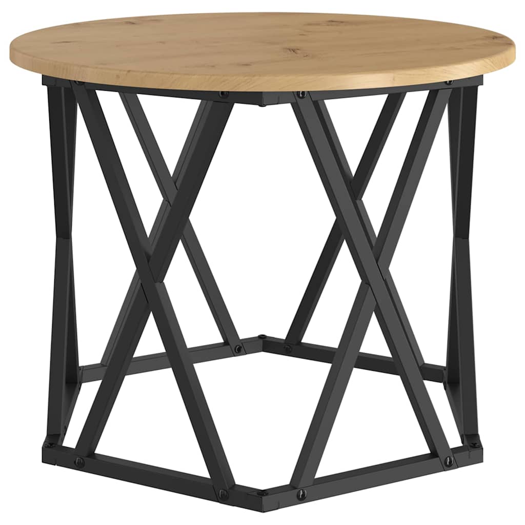 Nesting Beistelltisch 3 stk. Artisan-Eiche 53 x 53 x 40 cm