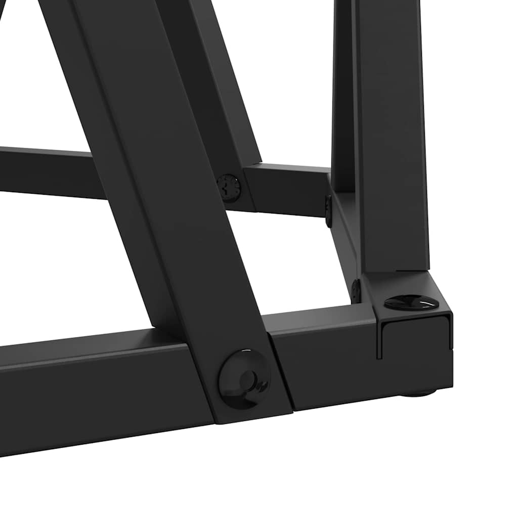 Couchtisch 2 pcs Schwarze Eiche 50 x 50 x 50 cm