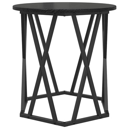 Couchtisch 2 stk. Schwarz Eichen-Optik 50 x 50 x 50 cm