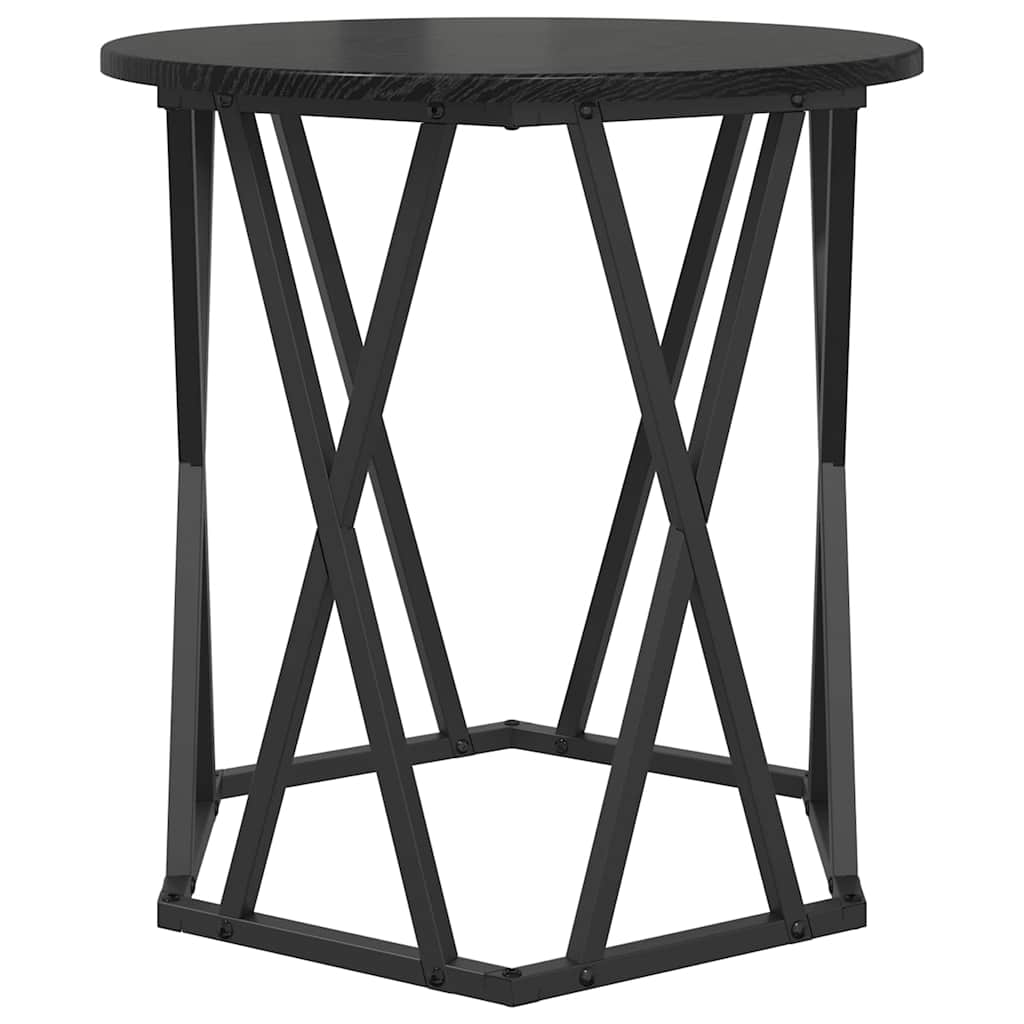 Couchtisch 2 pcs Schwarze Eiche 50 x 50 x 50 cm