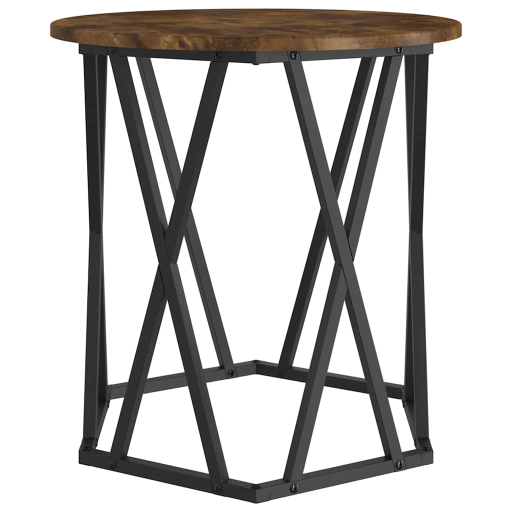 Couchtisch 2 pcs Räuchereiche 50 x 50 x 50 cm