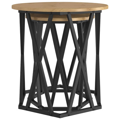 Couchtisch 2 stk. Artisan-Eiche 50 x 50 x 50 cm