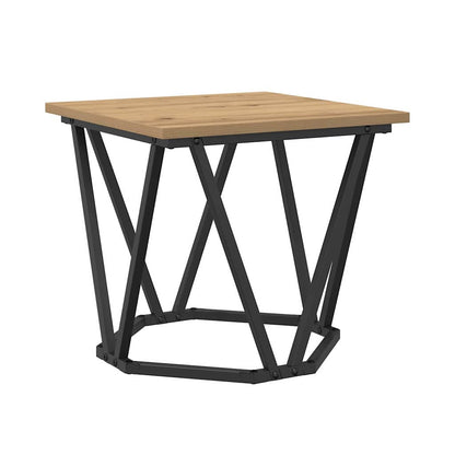 Beistelltisch-Set 2 stk. Artisan-Eiche 50 x 50 x 40 cm
