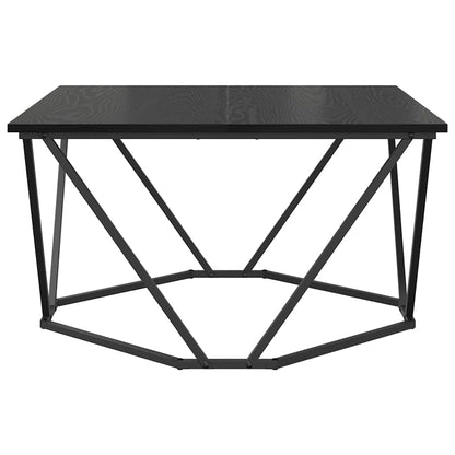 Couchtisch Schwarz Eichen-Optik 80 x 80 x 45 cm