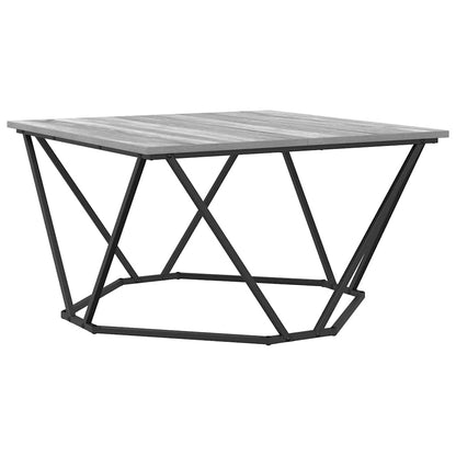 Couchtisch Sonoma-Grau 80 x 80 x 45 cm