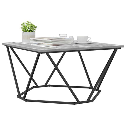 Couchtisch Sonoma-Grau 80 x 80 x 45 cm