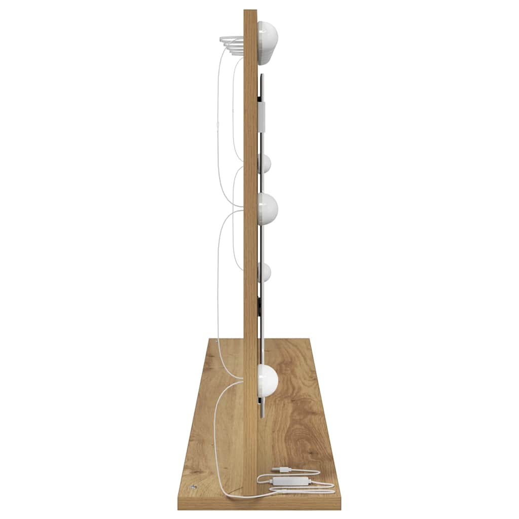 Waschtischspiegel Artisan-Eiche 100 x 55 x 18 cm Rechteckig
