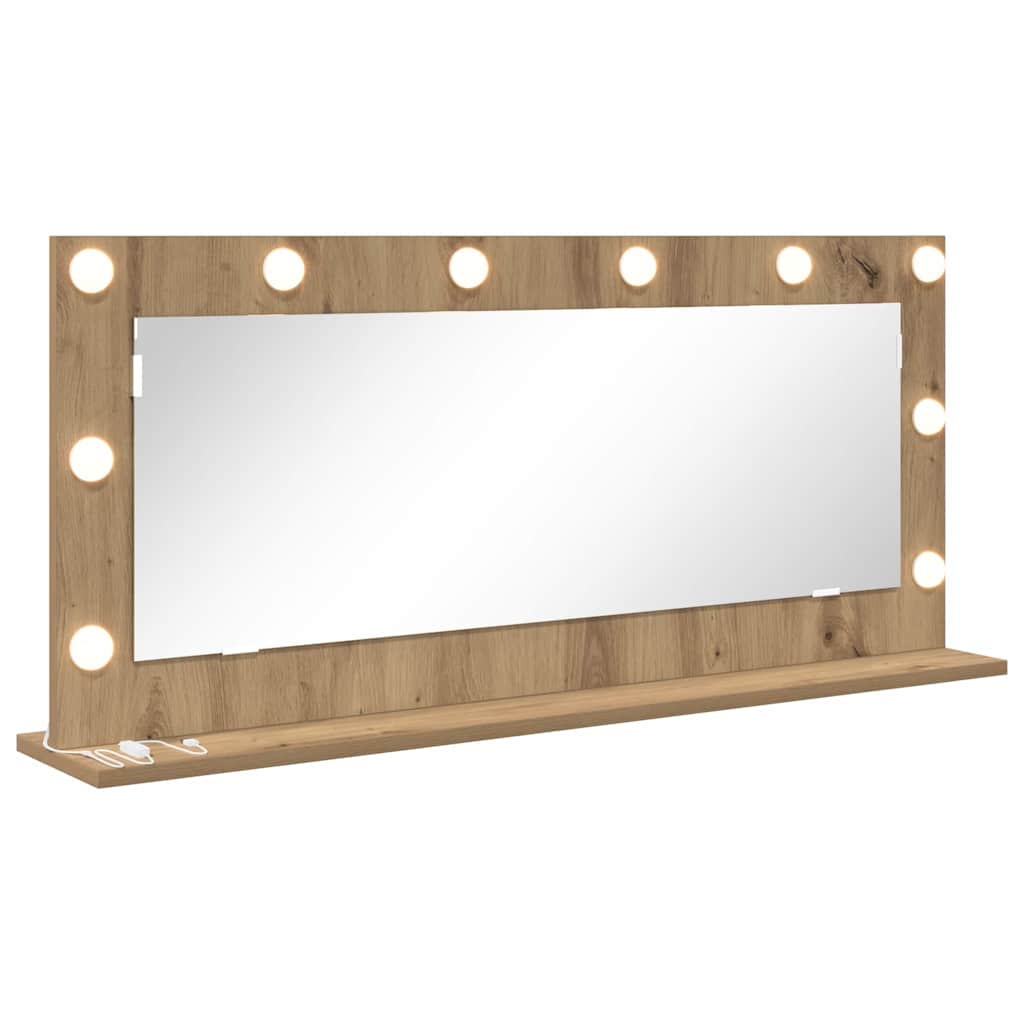 Waschtischspiegel Artisan-Eiche 100 x 45 x 18 cm Rechteckig