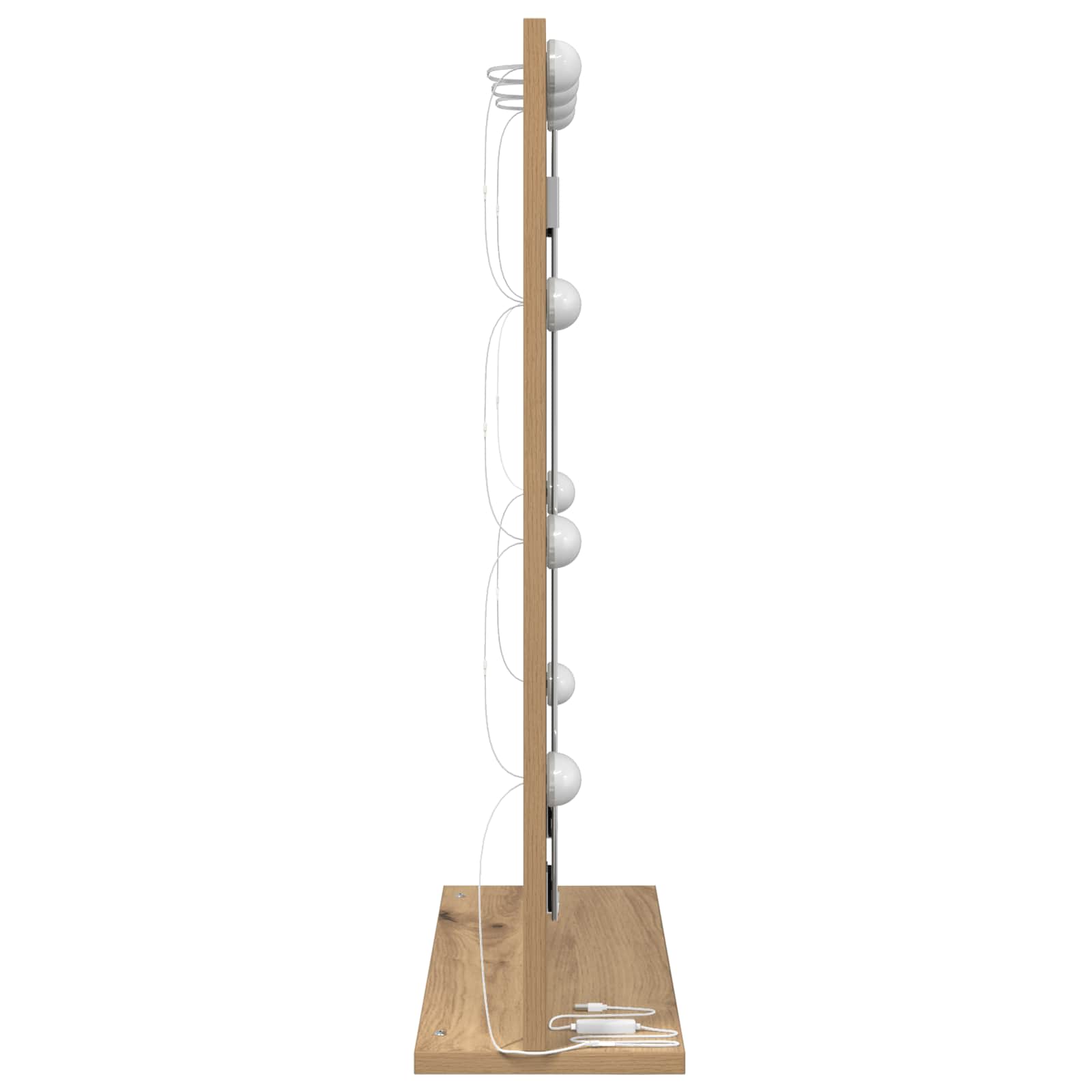 Waschtischspiegel Artisan-Eiche 70 x 50 x 18 cm Rechteckig