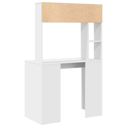 Schreibtisch Weiß 91 x 50 x 149 cm Holzwerkstoff