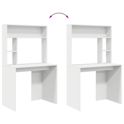 Schreibtisch Weiß 91 x 50 x 149 cm Holzwerkstoff