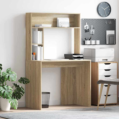 Schreibtisch Sonoma-Eiche 91 x 50 x 149 cm Holzwerkstoff