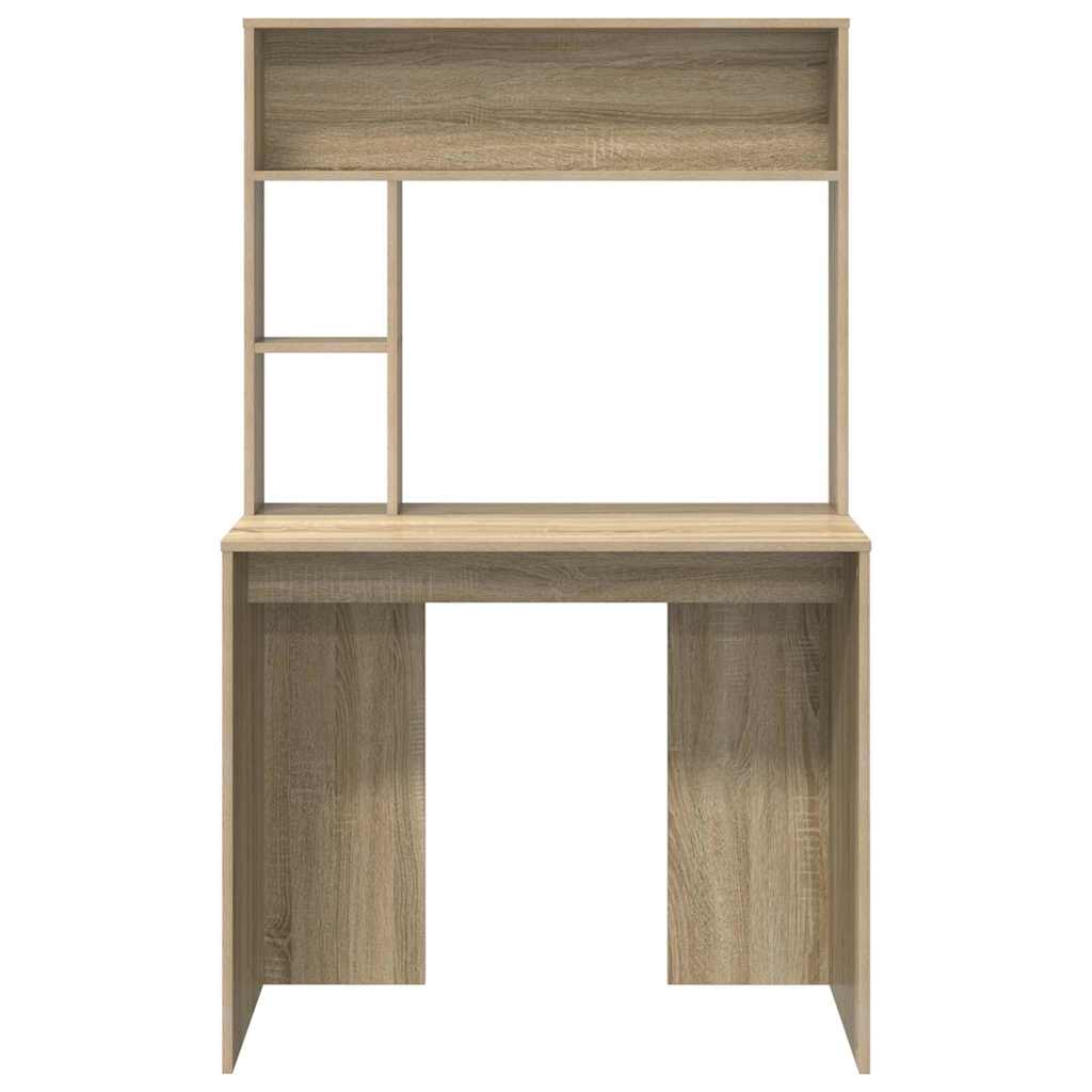 Schreibtisch Sonoma-Eiche 91 x 50 x 149 cm Holzwerkstoff